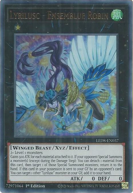 Lyrilusc - Ensemblue Robin card image