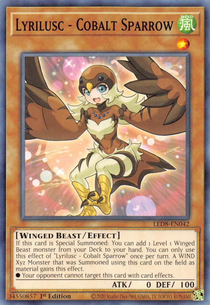 Lyrilusc - Cobalt Sparrow card image