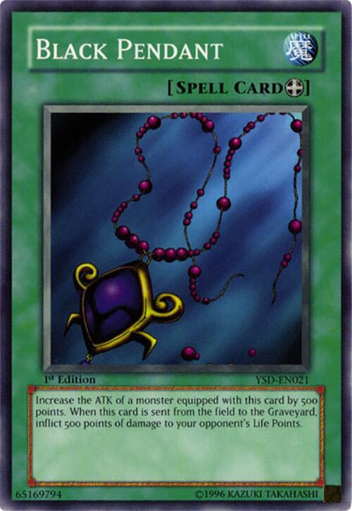 Black Pendant card image