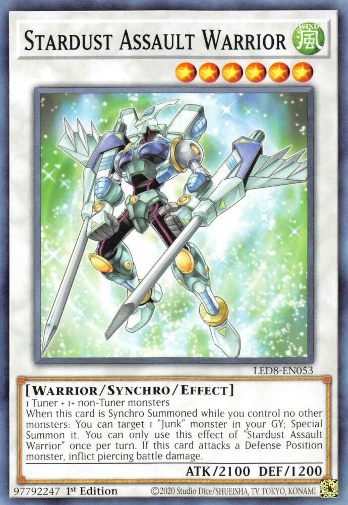 Stardust Assault Warrior card image