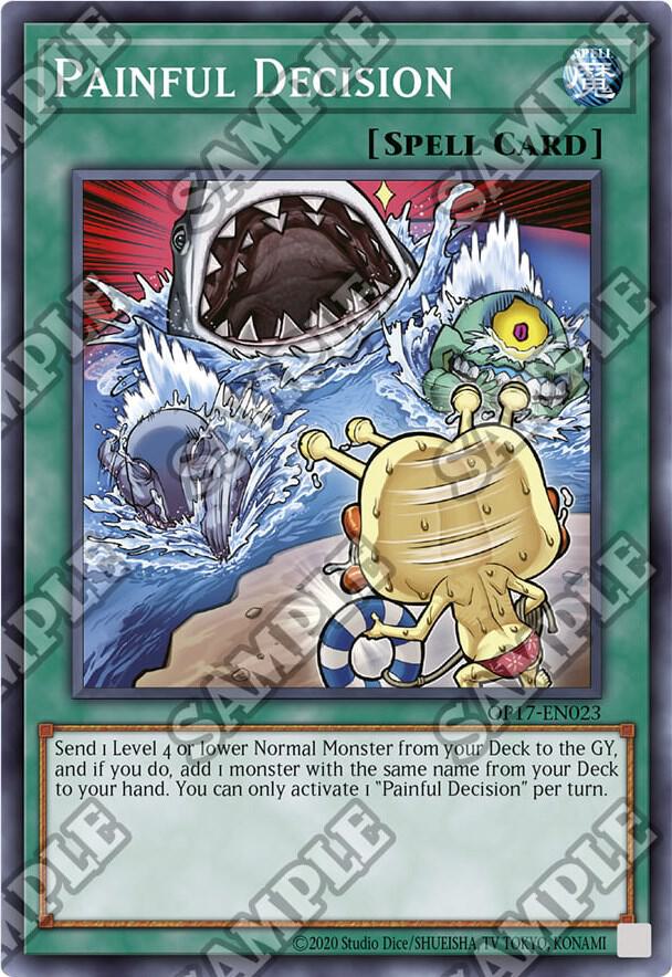 Painful Decision card image