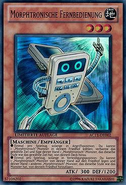 Morphtronic Remoten (German) - "Morphtronische Fernbedienung" card image