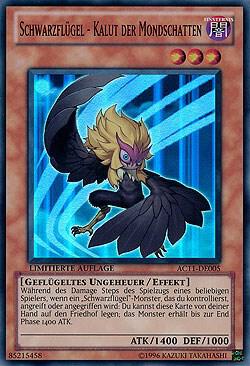 Blackwing - Kalut the Moon Shadow (German) - "Schwarzflugel - Kalut der Mondschatten" card image