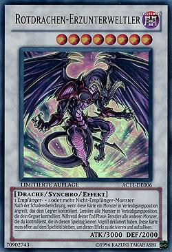 Red Dragon Archfiend (German) - "Rotdrachen-Erzunterweltler" card image