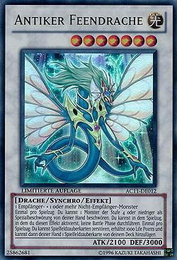 Ancient Fairy Dragon (German) - "Antiker Feendrache" card image