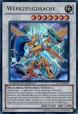 Power Tool Dragon (German) - "Werkzeugdrache" card image