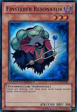 Dark Resonator (German) - "Finsterer Resonator" card image