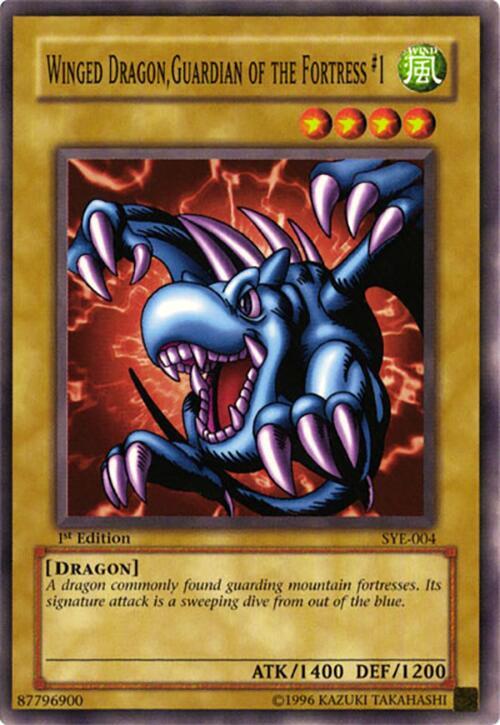 Winged Dragon, Guardian of the Fortress #1 card image