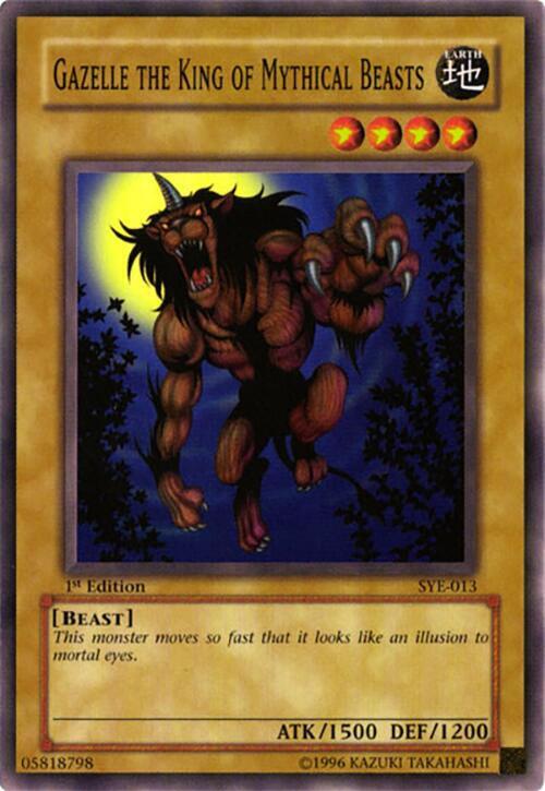 Gazelle the King of Mythical Beasts card image