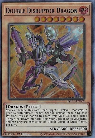 Double Disruptor Dragon (1st Edition) card image
