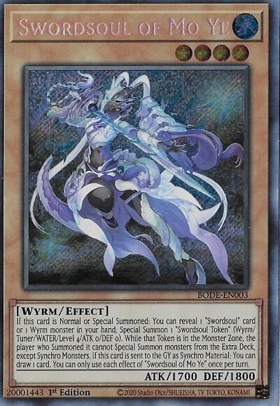 Swordsoul of Mo Ye (1st Edition) card image