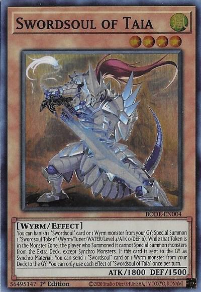 Swordsoul of Taia (1st Edition) card image