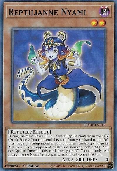Reptilianne Nyami (1st Edition) card image