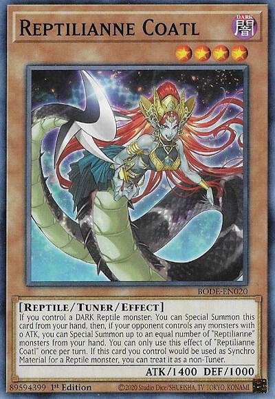 Reptilianne Coatl (1st Edition) card image