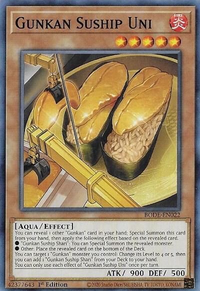 Gunkan Suship Uni (1st Edition) card image