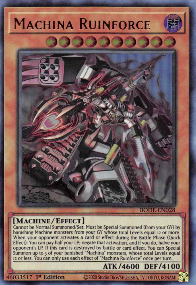 Machina Ruinforce (1st Edition) card image