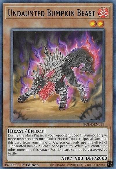 Undaunted Bumpkin Beast (1st Edition) card image