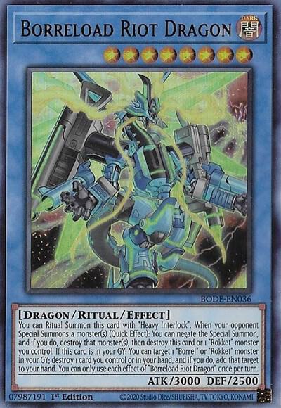 Borreload Riot Dragon (1st Edition) card image