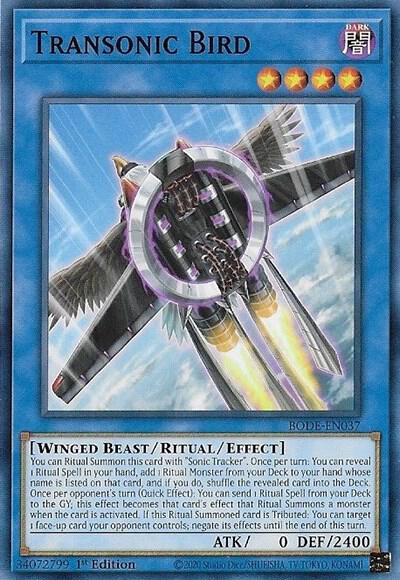 Transonic Bird (1st Edition) card image