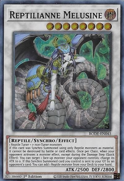 Reptilianne Melusine (1st Edition) card image