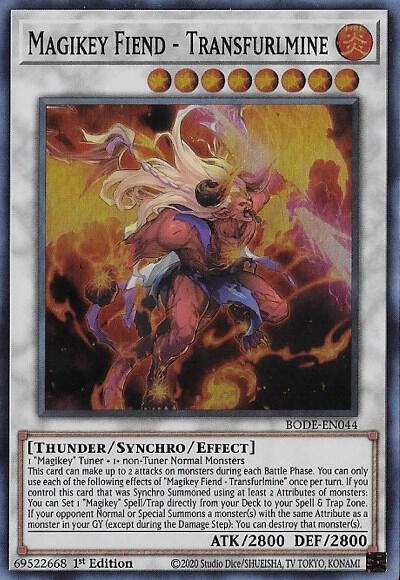 Magikey Fiend - Transfurlmine (1st Edition) card image