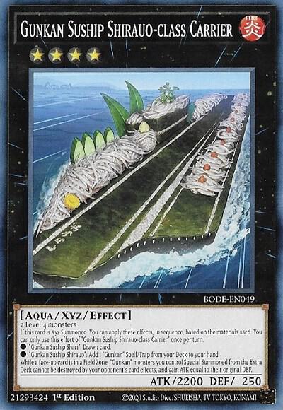 Gunkan Suship Shirauo-class Carrier (1st Edition) card image