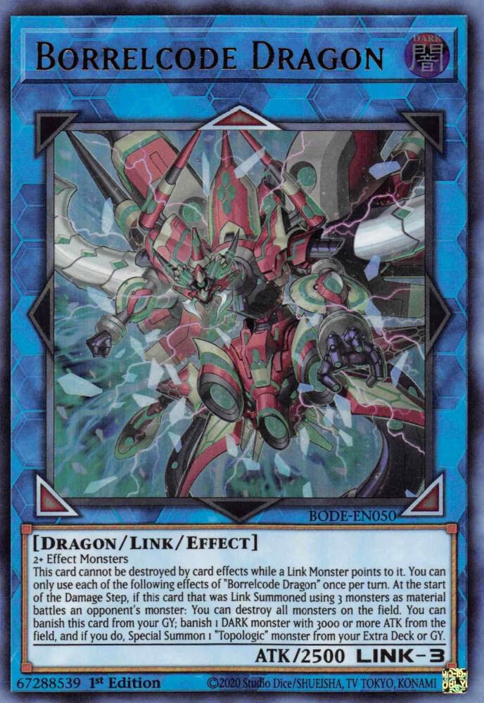 Borrelcode Dragon (1st Edition) card image