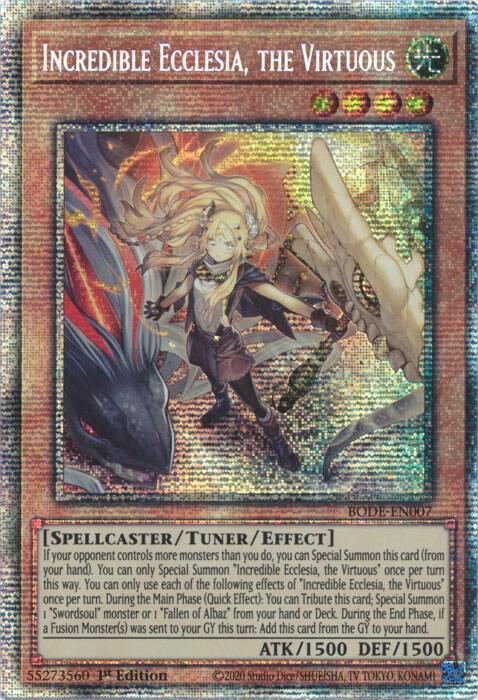Incredible Ecclesia, the Virtuous (Starlight Rare) card image