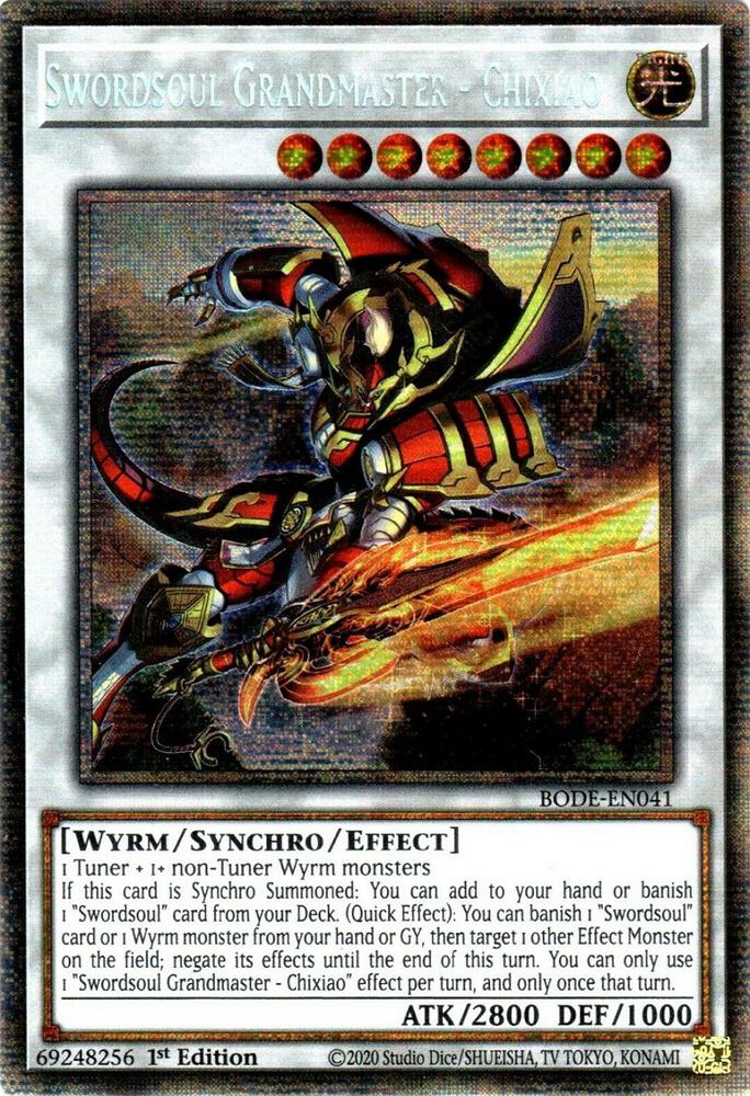 Swordsoul Grandmaster - Chixiao (Starlight Rare) card image