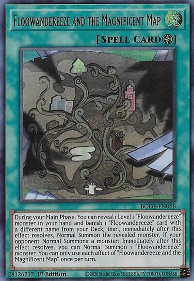 Floowandereeze and the Magnificent Map (1st Edition) card image