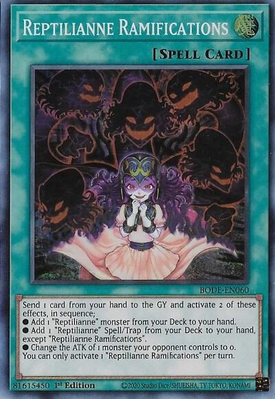 Reptilianne Ramifications (1st Edition) card image