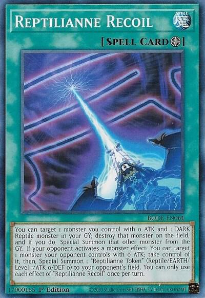 Reptilianne Recoil (1st Edition) card image