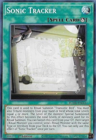 Sonic Tracker (1st Edition) card image
