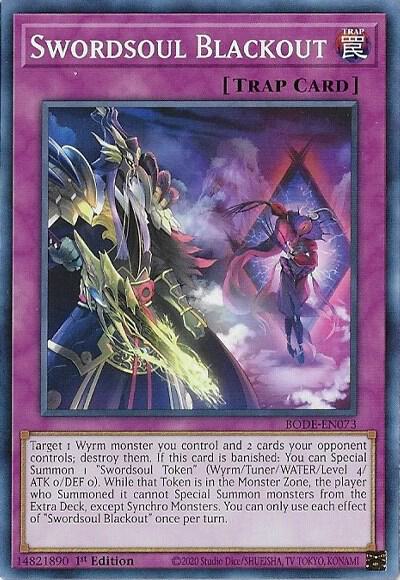 Swordsoul Blackout (1st Edition) card image