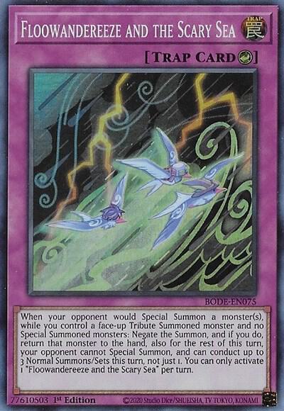 Floowandereeze and the Scary Sea (1st Edition) card image