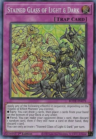 Stained Glass of Light & Dark (1st Edition) card image