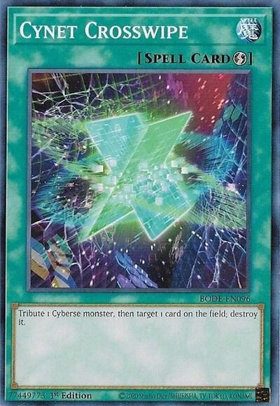Cynet Crosswipe (1st Edition) card image