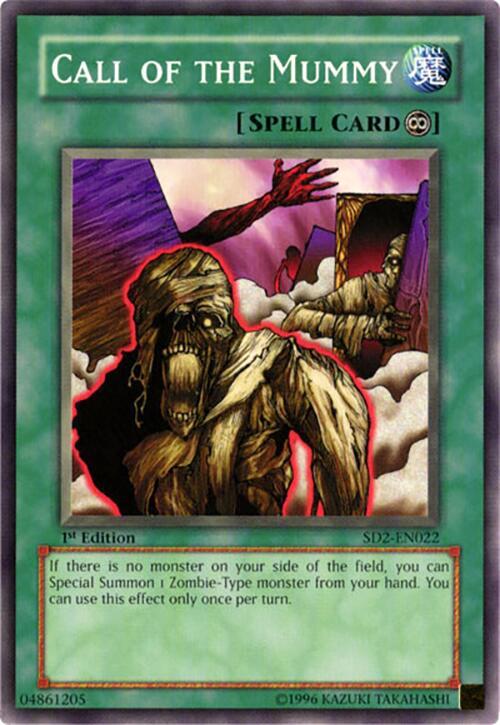 Call of the Mummy card image
