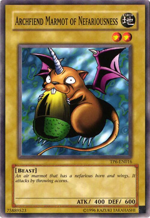Archfiend Marmot of Nefariousness card image