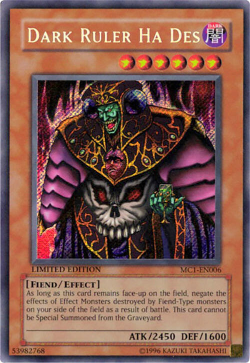 Dark Ruler Ha Des card image