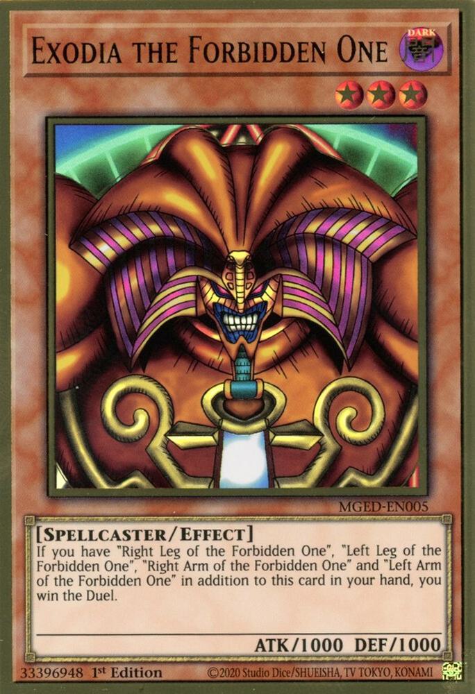 Exodia the Forbidden One card image