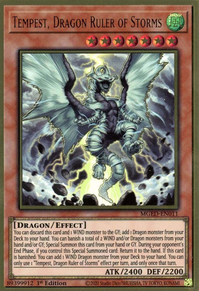 Tempest, Dragon Ruler of Storms card image