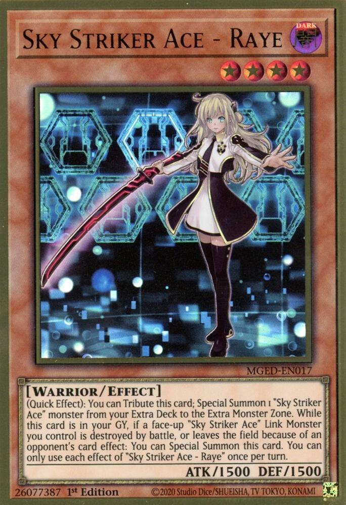 Sky Striker Ace - Raye card image