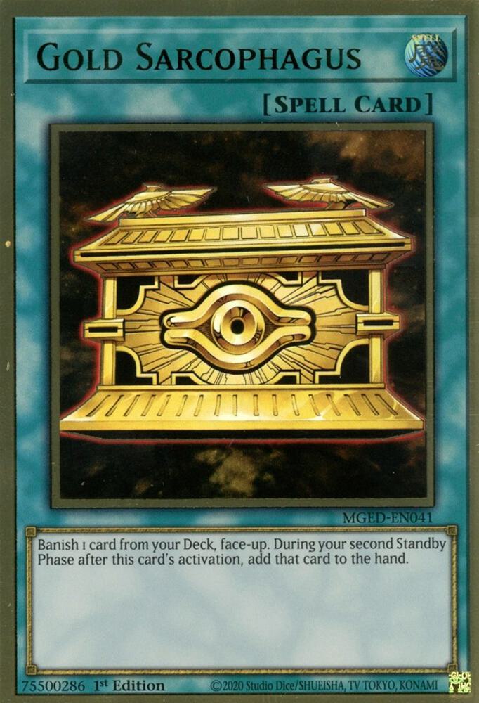 Gold Sarcophagus card image