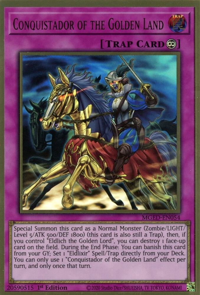 Conquistador of the Golden Land card image