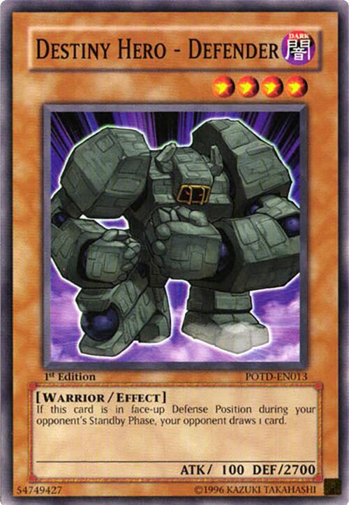 Destiny Hero - Defender card image