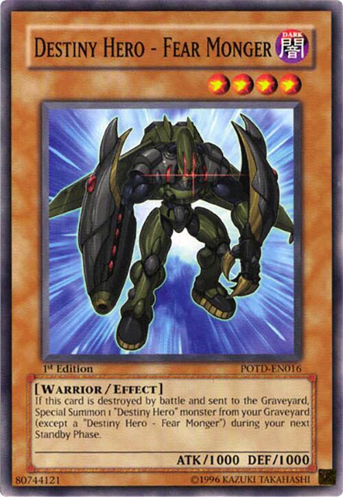 Destiny Hero - Fear Monger card image