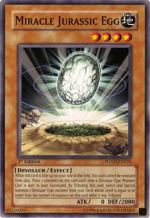 Miracle Jurassic Egg card image