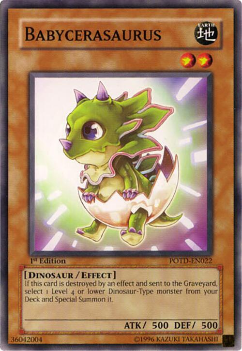 Babycerasaurus card image