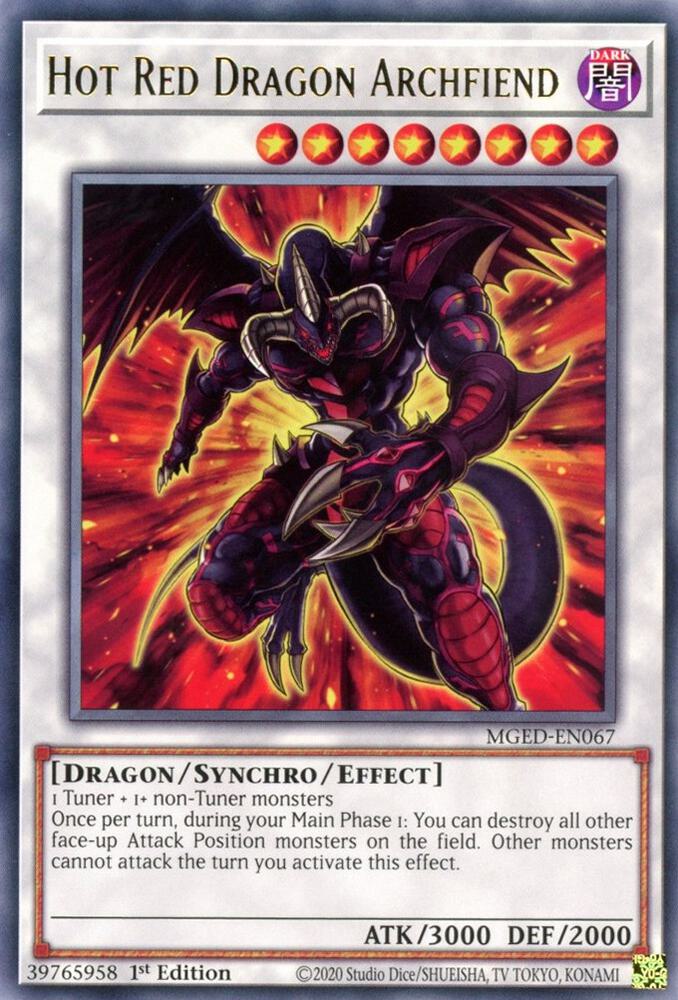 Hot Red Dragon Archfiend card image